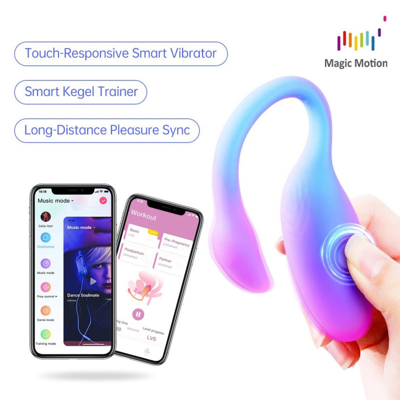 Аксесуари до смарт-віброяйця Magic Motion Flamingo Max Blue: зарядний пристрій та інструкція