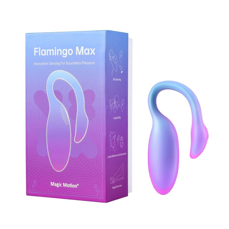 Смарт-віброяйце Magic Motion Flamingo Max Blue: деталі з'єднання для зарядки
