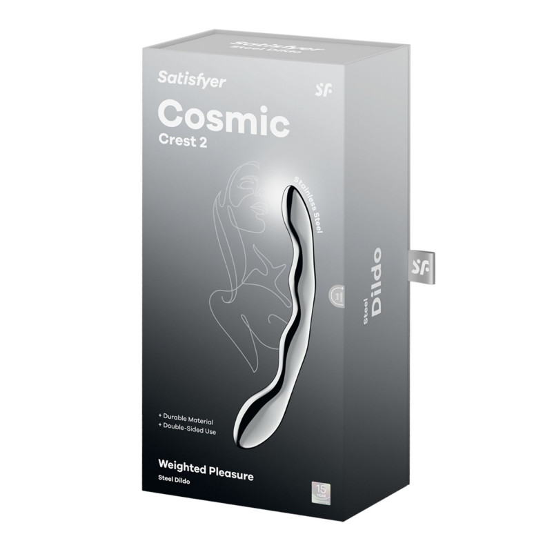 Satisfyer Cosmic Crest 2 - комплект поставки, що включає дилдо та аксесуари