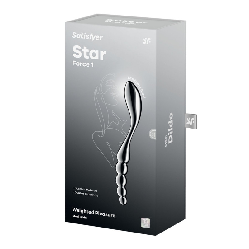 Satisfyer Star Force 1 - метал, деталі дизайну, витончена форма