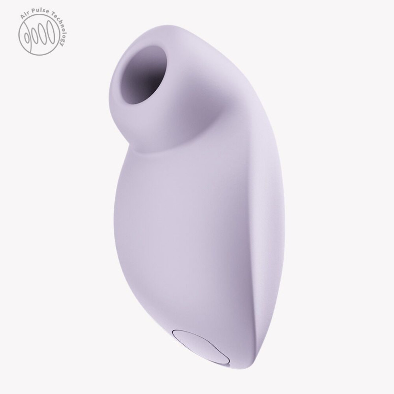 Текстура матеріалу вакуумного стимулятора Fun Factory Gaia Purple, силіконове покриття