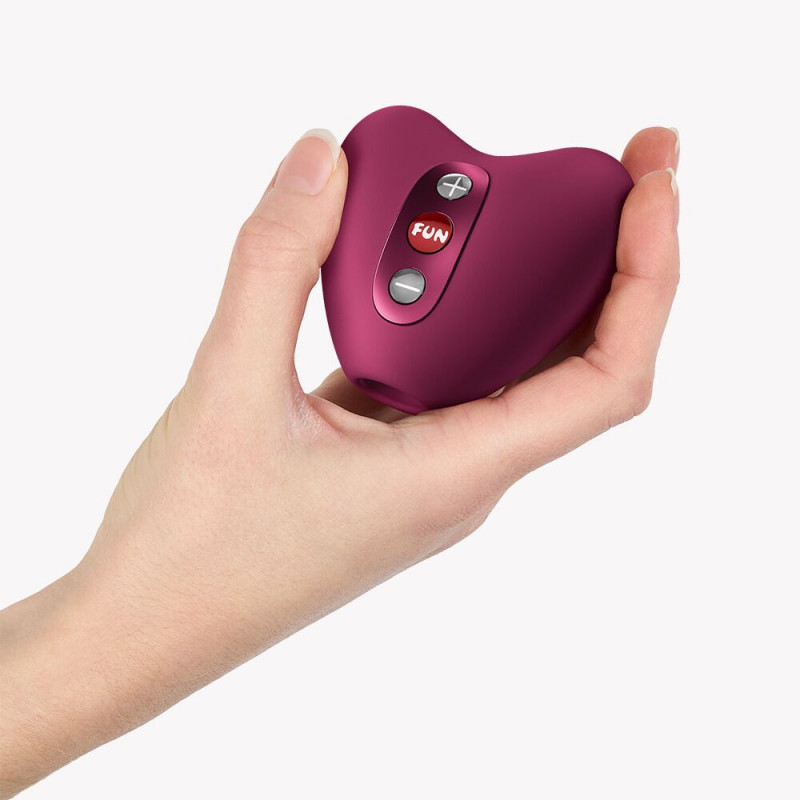 Кнопки керування вакуумним стимулятором Fun Factory Libera: інтуїтивно зрозуміле управління рівнями вакууму