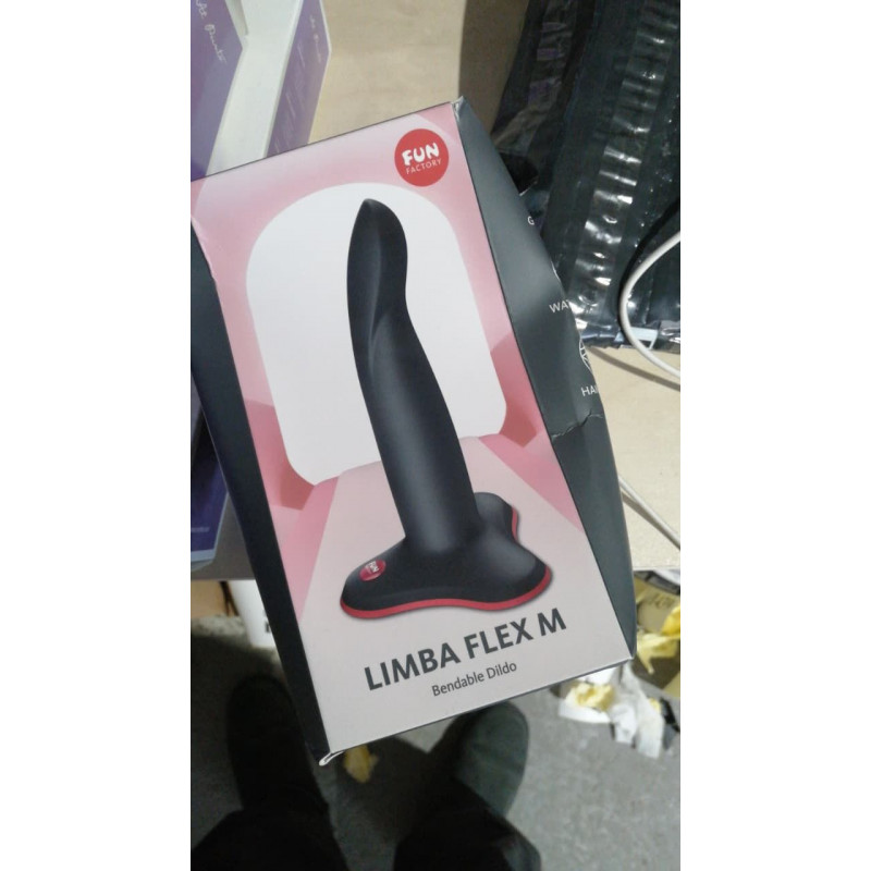 Фалоімітатор Fun Factory LIMBA FLEX M Black (SX3288-R) – вигляд збоку