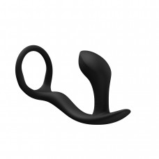 Анальна пробка з ерекційним кільцем Fun Factory BOOTIE RING Black — Keks-Hub