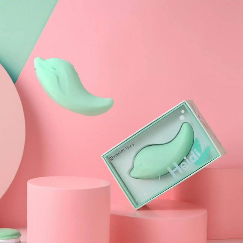 Кліторальний стимулятор KISSTOY Heidi Green: функціональний елемент для точкової стимуляції