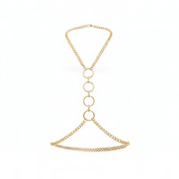 Металева портупея Art of Sex - Mango, колір золото, XS-2XL