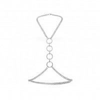 Металлическая портупея Art of Sex - Mango, цвет серебро, XS-2XL