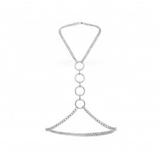 Металева портупея Art of Sex - Mango, колір срібло, XS-2XL — Keks-Hub