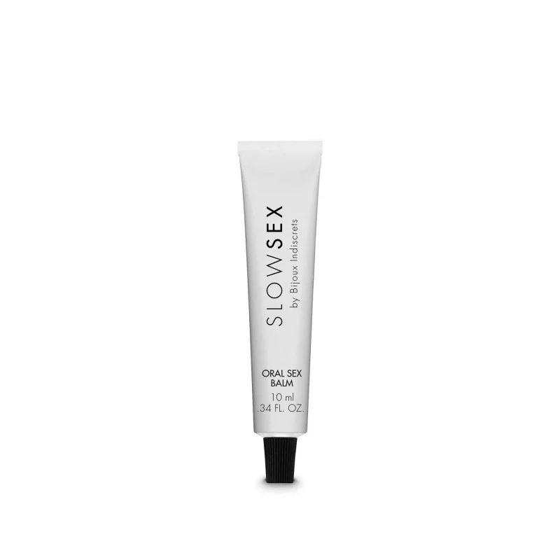 Стимулювальний бальзам Bijoux Indiscrets Slow Sex Oral sex balm – вигляд збоку