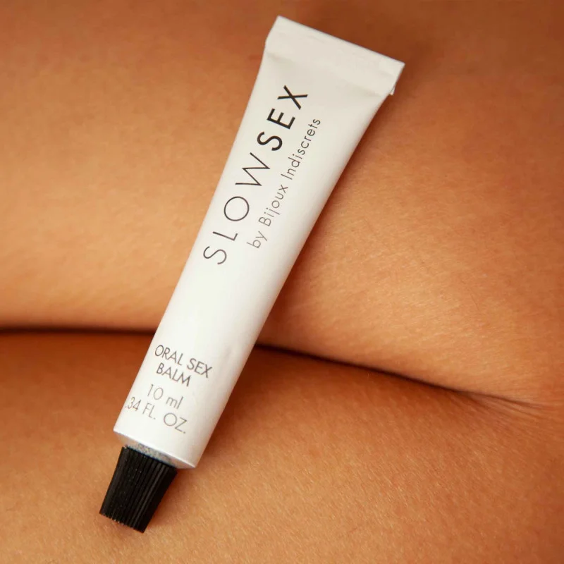 Стимулювальний бальзам Bijoux Indiscrets Slow Sex Oral sex balm – детальний вигляд