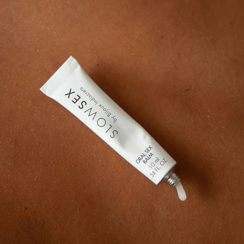 Флакон стимулювального бальзаму Bijoux Indiscrets Slow Sex Oral sex balm